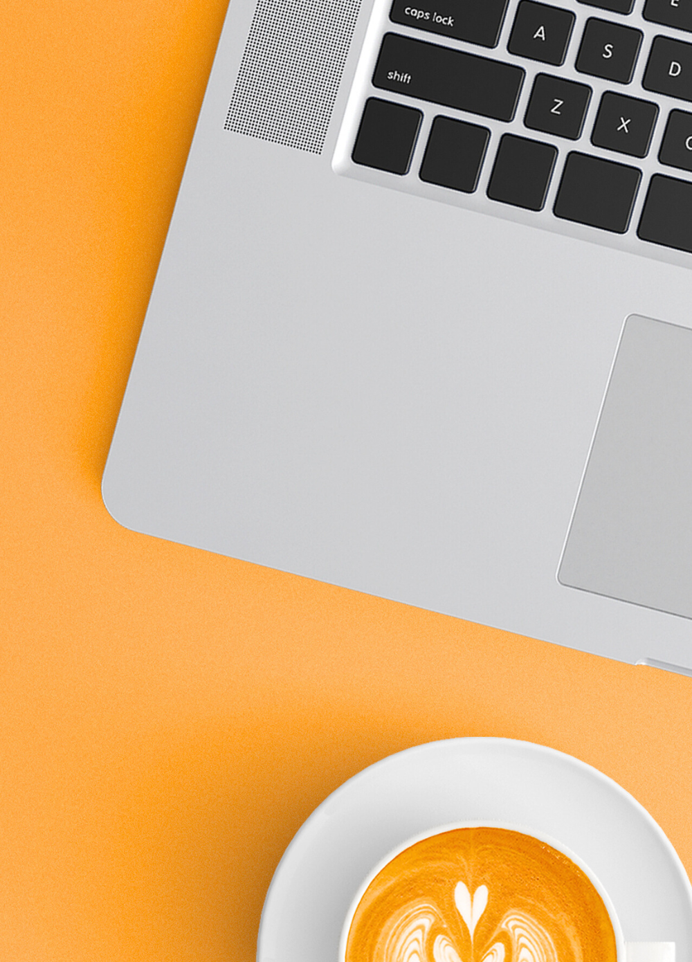 magtyne image_computer Person wearing orange jacket holding smartphone against bright background